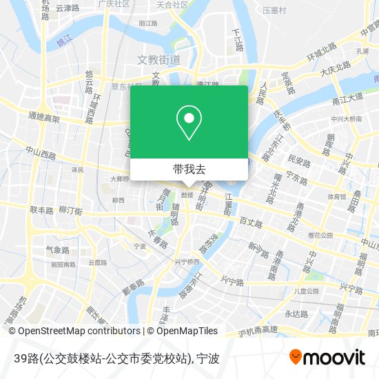 39路(公交鼓楼站-公交市委党校站)地图