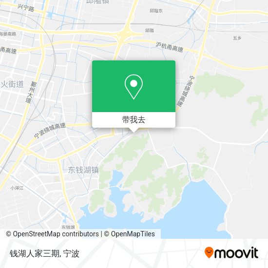 钱湖人家三期地图
