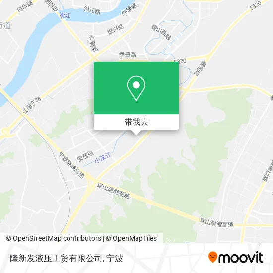 隆新发液压工贸有限公司地图