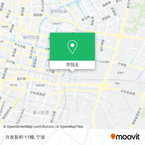 兴发新村-11幢地图