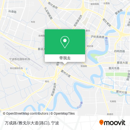 万成路/雅戈尔大道(路口)地图