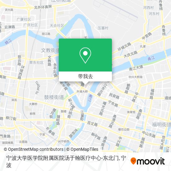 宁波大学医学院附属医院汤于翰医疗中心-东北门地图