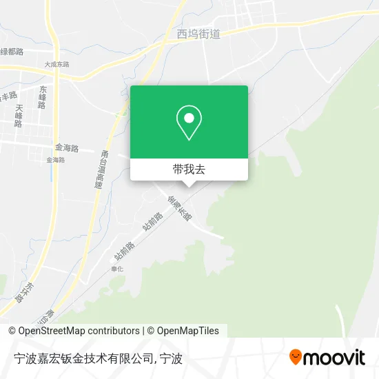 宁波嘉宏钣金技术有限公司地图