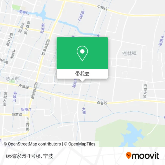 绿德家园-1号楼地图