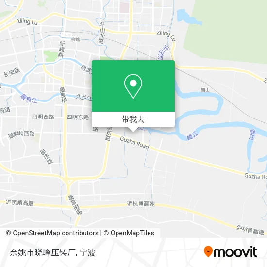 余姚市晓峰压铸厂地图