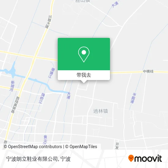 宁波朗立鞋业有限公司地图