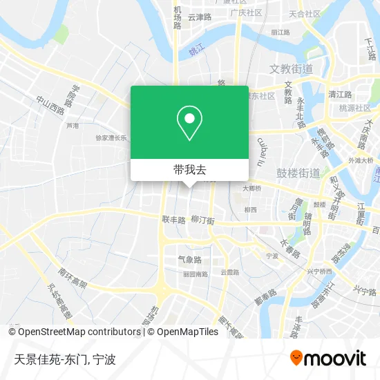 天景佳苑-东门地图