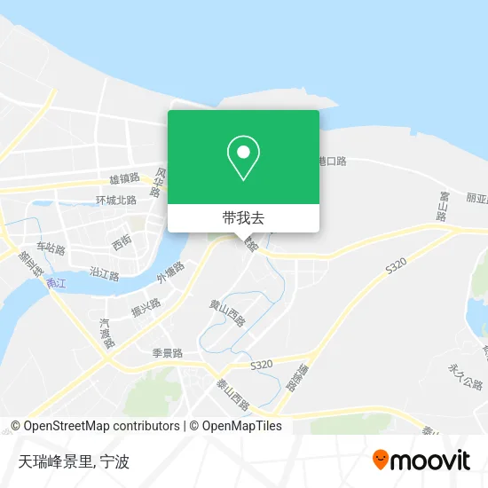 天瑞峰景里地图