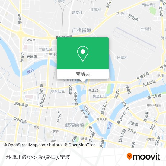 环城北路/运河桥(路口)地图
