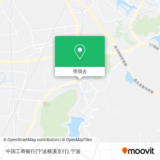 中国工商银行(宁波横溪支行)地图