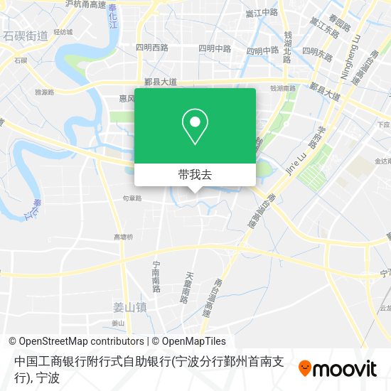 中国工商银行附行式自助银行(宁波分行鄞州首南支行)地图