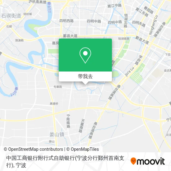 中国工商银行附行式自助银行(宁波分行鄞州首南支行)地图