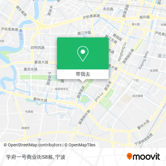 学府一号商业街S8栋地图