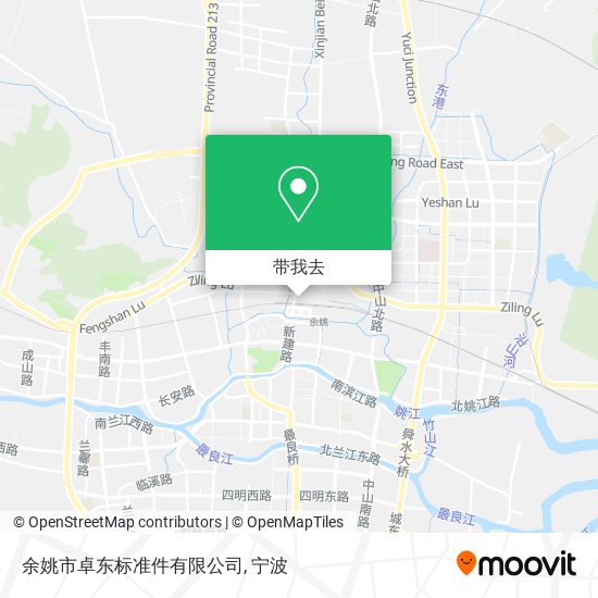 余姚市卓东标准件有限公司地图
