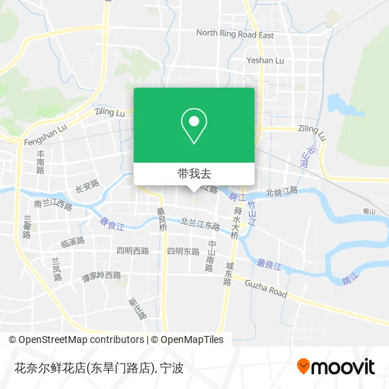 花奈尔鲜花店(东旱门路店)地图