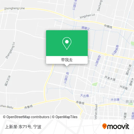 上新屋-东71号地图