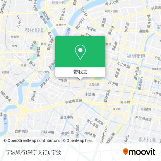 宁波银行(兴宁支行)地图