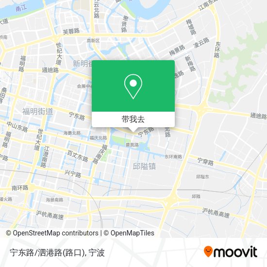 宁东路/泗港路(路口)地图
