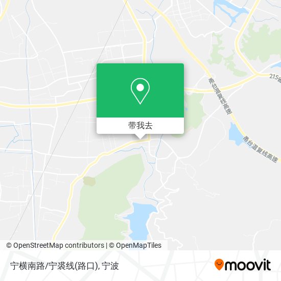 宁横南路/宁裘线(路口)地图