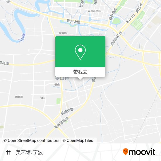 廿一美艺馆地图