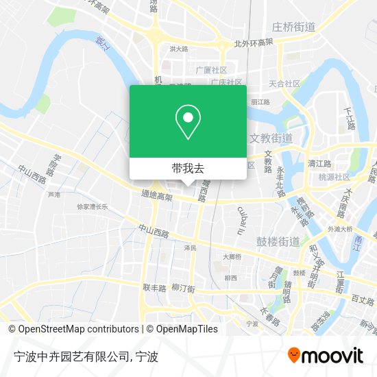 宁波中卉园艺有限公司地图