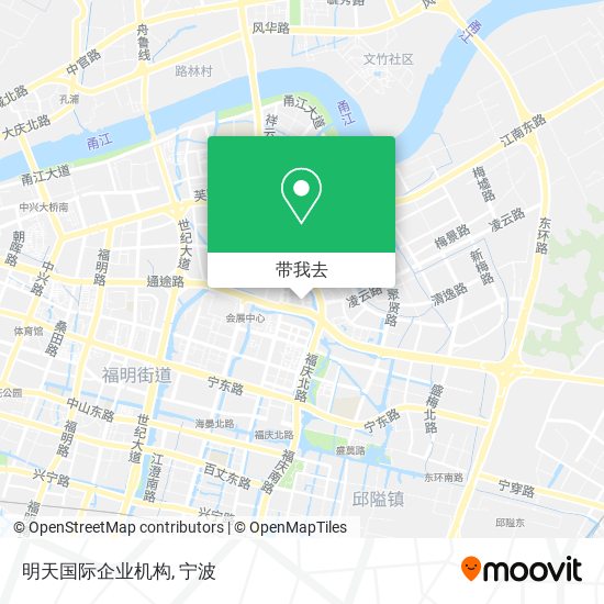 明天国际企业机构地图