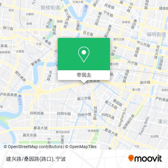 建兴路/桑园路(路口)地图