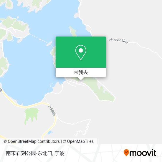 南宋石刻公园-东北门地图