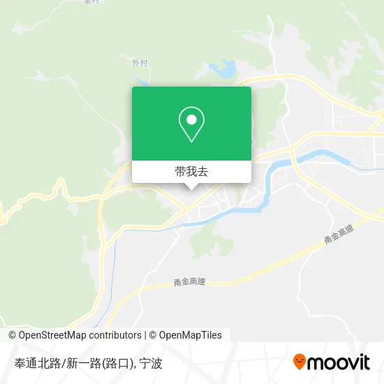 奉通北路/新一路(路口)地图