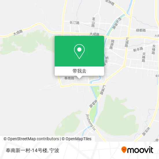 奉南新一村-14号楼地图