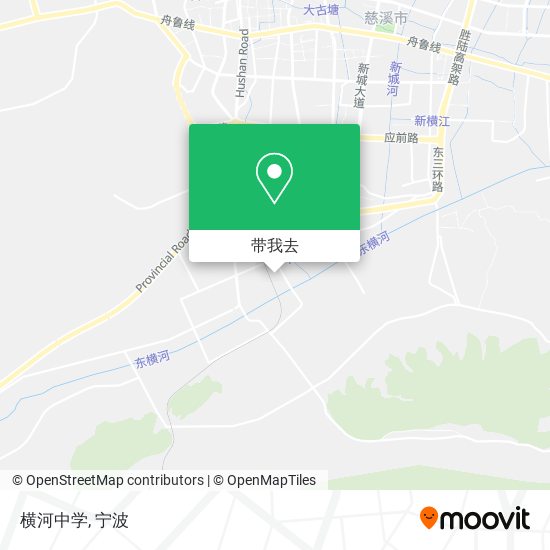 横河中学地图