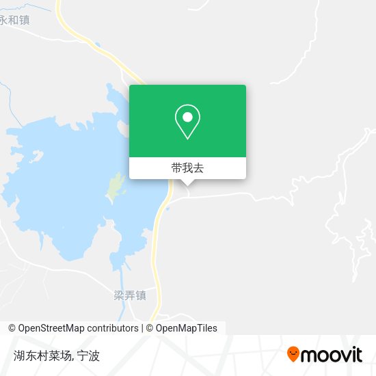 湖东村菜场地图