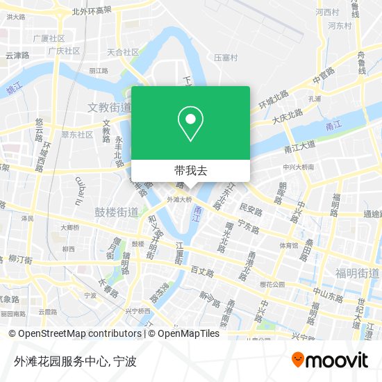 外滩花园服务中心地图