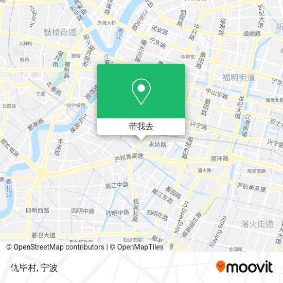 仇毕村地图