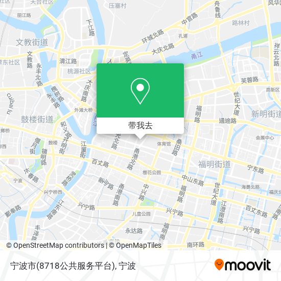 宁波市(8718公共服务平台)地图