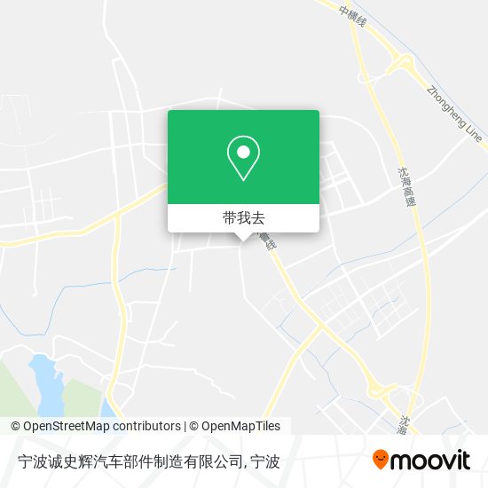 宁波诚史辉汽车部件制造有限公司地图
