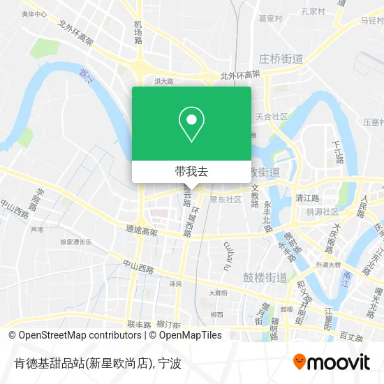 肯德基甜品站(新星欧尚店)地图