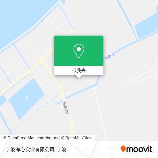 宁波海心实业有限公司地图