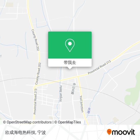 欣成海电热科技地图