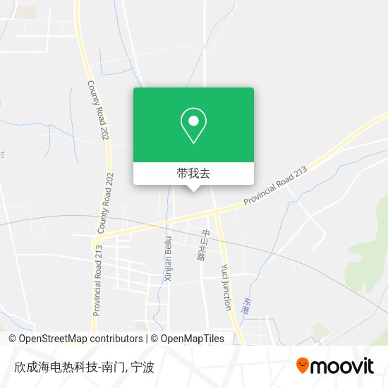 欣成海电热科技-南门地图