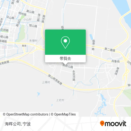 海晖公司地图