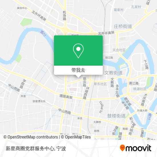 新星商圈党群服务中心地图