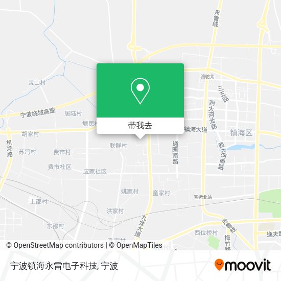 宁波镇海永雷电子科技地图