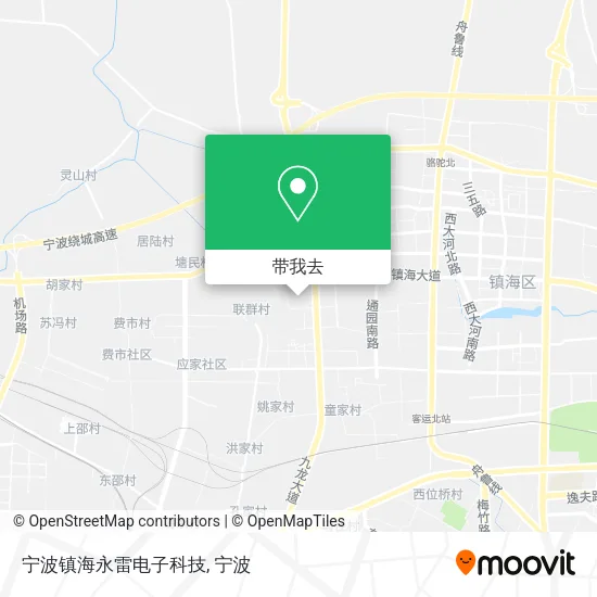 宁波镇海永雷电子科技地图