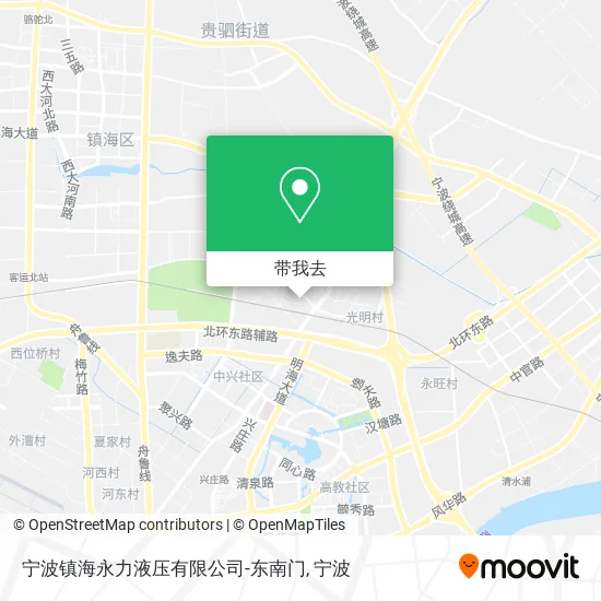 宁波镇海永力液压有限公司-东南门地图