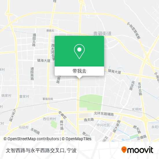 文智西路与永平西路交叉口地图