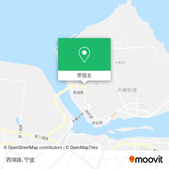 西湖路地图