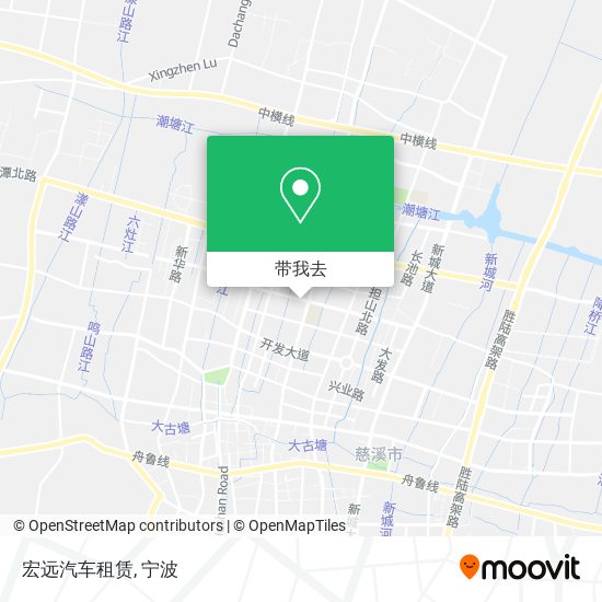 宏远汽车租赁地图