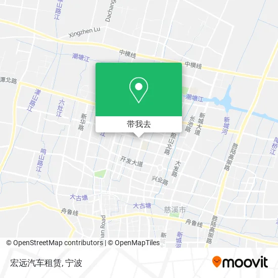 宏远汽车租赁地图