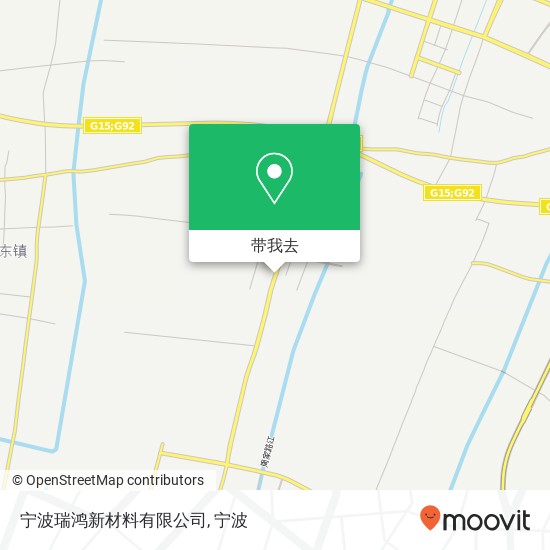 宁波瑞鸿新材料有限公司地图